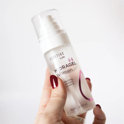 Lubrifiant SEXITIVE Hidragel Women, pentru femei, cu acid hialuronic și acid lactic, textură non lipicioasă, 75 ml