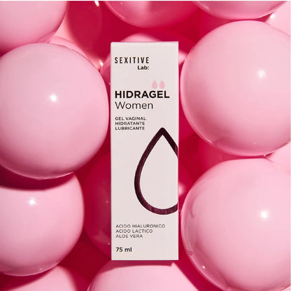 Lubrifiant SEXITIVE Hidragel Women, pentru femei, cu acid hialuronic și acid lactic, textură non lipicioasă, 75 ml