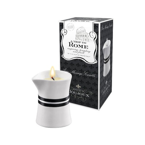 Lumanare pentru masaj Petits Joujoux - Rome, cu aroma de grefa, 120 gr