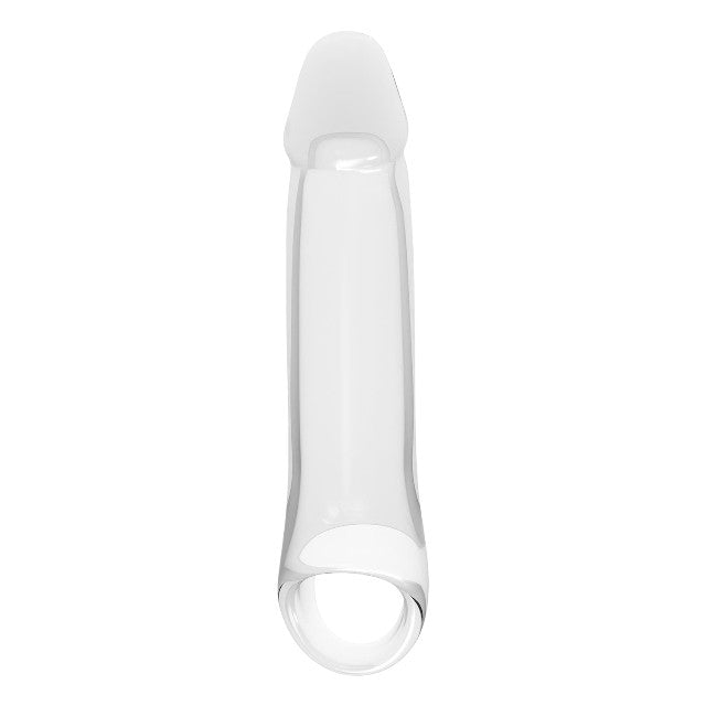 Manșon DREAMTOYS RAMROD, pentru extensia penisului, material moale și fleixibil, lungime 20.5 cm, transparent