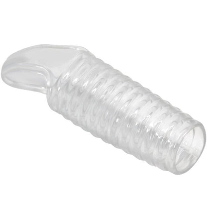 Manșon pentru penis PRETTY LOVE Hartman, cu inel pentru testicule, pentru îngroșare, stimulare și erecție, transparent