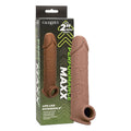 Manson CALEXOTICS - Performance MAXX 8'', pentru extensia penisului, din silicon, maro
