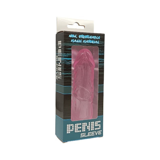 Manson realist de penis BAILE - Realist, pentru stimulare intensa si ingrosare, roz, 13 cm