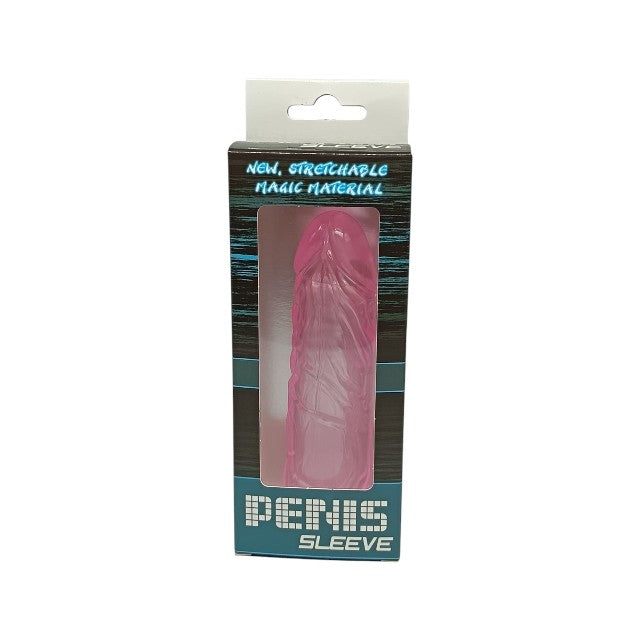 Manson realist de penis BAILE - Realist, pentru stimulare intensa si ingrosare, roz, 13 cm