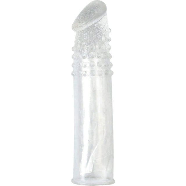 Manson SEVENCREATIONS - EXTRA, pentru extensia penisului, din silicon moale, transparent, 19 cm