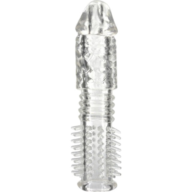 Manson SEVENCREATIONS - SUPER STRETCH, pentru extensia penisului, din silicon, 14 cm