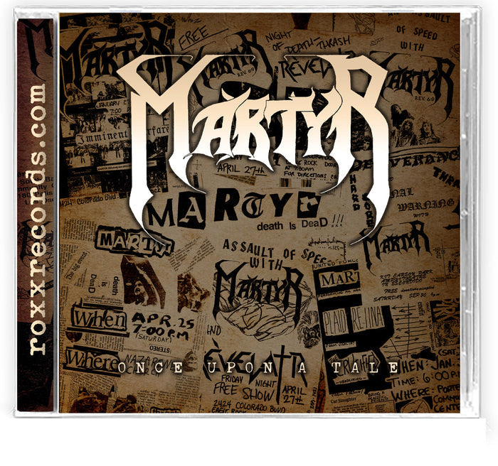 Martyr - Once Upon A Tale (CD) 2025, Roxx (Unreleased Tracks) Christian Thrash