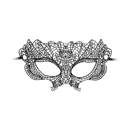 Mască OUCH! Princess Black Lace, pentru jocuri erotice, din dantelă, culoare negru, mărime universală