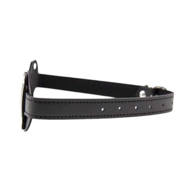 Mască TOYZ4LOVERS Blindfold Patch, pentru jocuri erotice BDSM, din piele artificială, mărime ajustabilă, culoare negru
