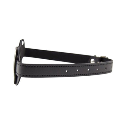Mască TOYZ4LOVERS Blindfold Patch, pentru jocuri erotice BDSM, din piele artificială, mărime ajustabilă, culoare negru