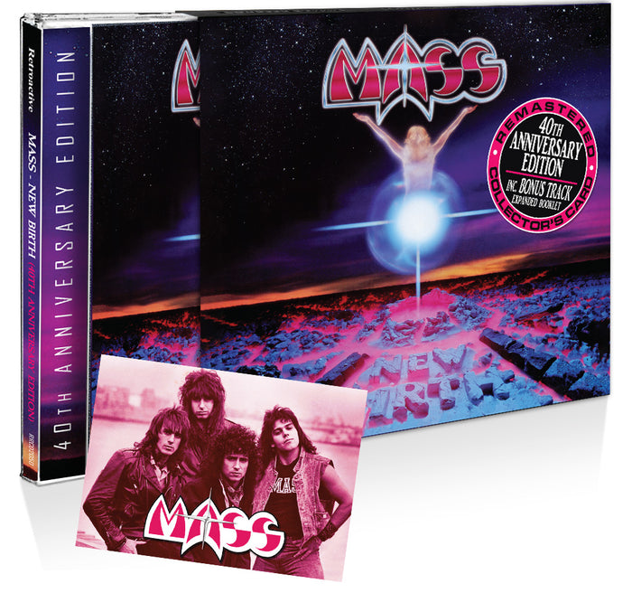 Mass - New Birth: 40th Anniversary Remaster (Deluxe Collector's CD, 2025) **No Card