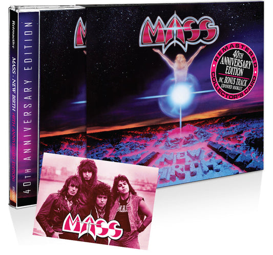 Mass - New Birth: 40th Anniversary Remaster (Deluxe Collector's CD, 2025) **No Card
