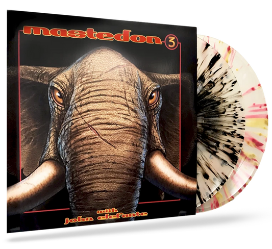 Mastedon - 3 (2xLP Gatefold Double Vinyl Album Clear w/Splatter ) John Elefante & Kerry Livgren of Kansas