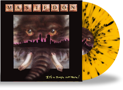 MASTEDON - IT'S A JUNGLE OUT THERE (*NEW-Splatter Vinyl, 2020, Girder) Elite Remaster AOR/Hard Rock