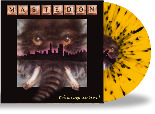 MASTEDON - IT'S A JUNGLE OUT THERE (*NEW-Splatter Vinyl, 2020, Girder) Elite Remaster AOR/Hard Rock