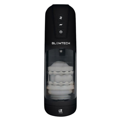 Masturbator automat DREAMTOYS Blowtech Auto Stroker Machine, 7 funcții de penetrare, 7 funcții de vibrație, negru