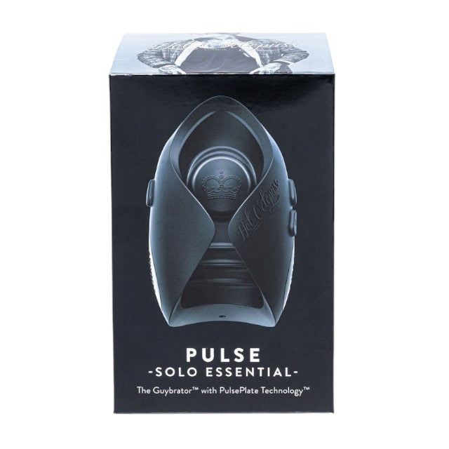 Masturbator automat HOT OCTOPUSS Pulse Solo - The Guybrator, cu 8 funcții de pulsații, 5 funcții de vibrație, negru