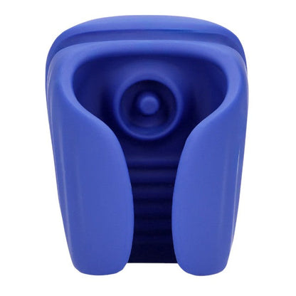 Masturbator automat LOVELINE Vibrating and Pulse Wave Stroker, cu funcție de pulsație, 10 funcții de vibrație, albastru