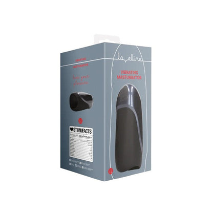 Masturbator automat LOVELINE Vibrating Masturbator, 10 funcții de vibrație, rezistent la apă, culoare negru
