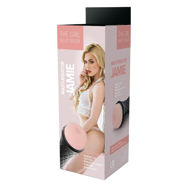 Masturbator DREAMTOYS JAMIE, simulare anală realistă cu material moale si flexibil, lungime 22.5 cm, culoarea pielii