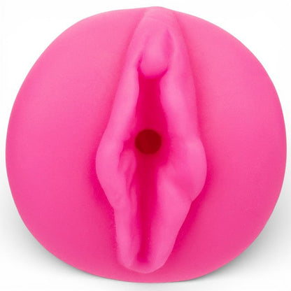Masturbator manual CALEXOTICS Anime Stroker Kitty, simulare vaginală, texturat, din TPE, culoare roz, 12 cm