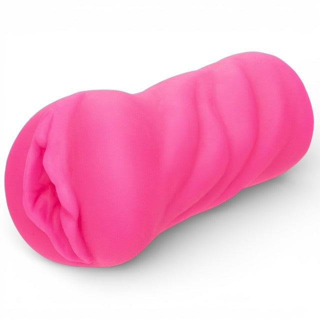 Masturbator manual CALEXOTICS Anime Stroker Kitty, simulare vaginală, texturat, din TPE, culoare roz, 12 cm