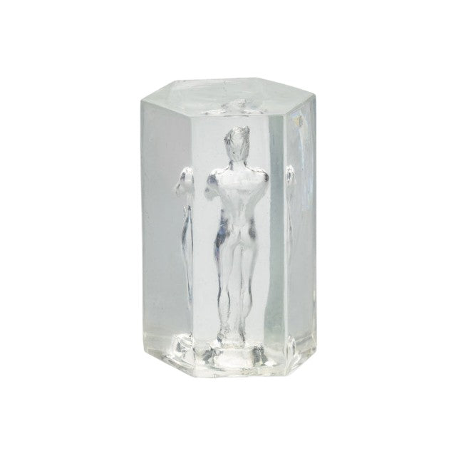 Masturbator manual CALEXOTICS Guys Guys Guys - David, inspirat de statuia lui Michelangelo, lungime 9.5 cm, transparent