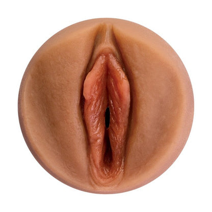 Masturbator PDX PLUS+ Discreet Stroker Soothing Scrub, în formă de gel de duș, simulare vaginală realistă, maro