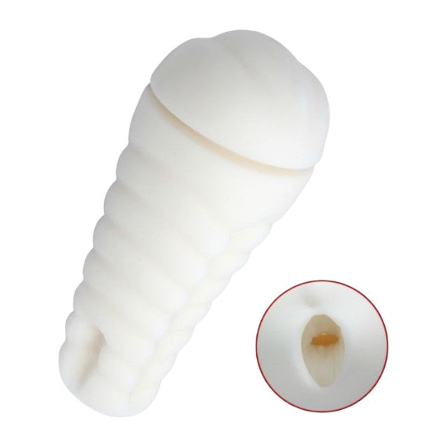 Masturbator PRETTY LOVE Kitty Vagina, simulare vaginală realistă cu material moale și flexibil, culoare auriu