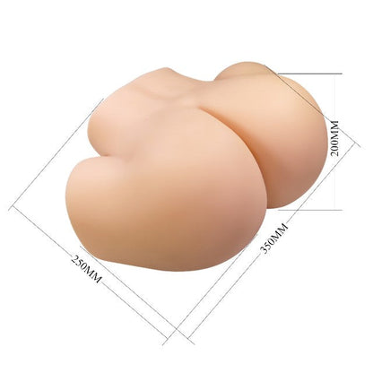 Masturbator realist CRAZY BULL Vivian, simulare vaginală și anală, din TPE, greutate 7 kg, culoarea pielii