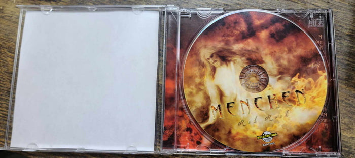 MENCHEN - RED ROCK (CD, 2008, Retroactive) Tony Franklin/Whitesnake + Robert Sweet/Stryper