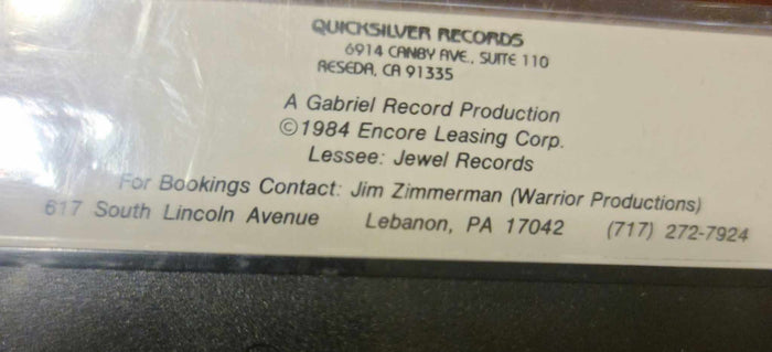 MESSIAH PROPHET - ROCK THE FLOCK (*FACTORY SEALED CASSETTE, 1984, Quicksilver Records) Rare version not on Morada Records!