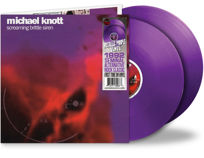 Michael Knott – Screaming Brittle Siren (Metallic Purple 2-LP Vinyl, 2026, Retroactive) Ltd Hand-Numbered