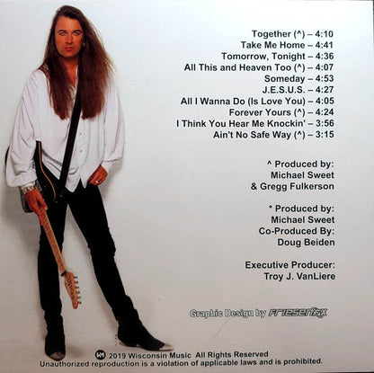 MICHAEL SWEET - DEBUT 1994 (*NEW-RED/BLACK VINYL) Stryper vocalist