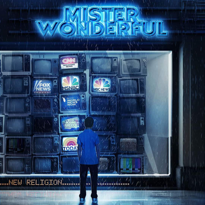MISTER WONDERFUL - NEW RELIGION (*NEW-CD, 2023, Kivel Records) *Elite AOR / Arena Rock