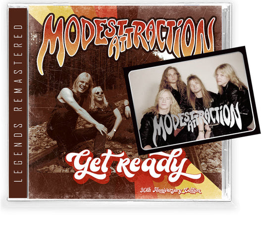 MODEST ATTRACTION - GET READY (*CD, 2021, Retroactive) **CRACKED CASE