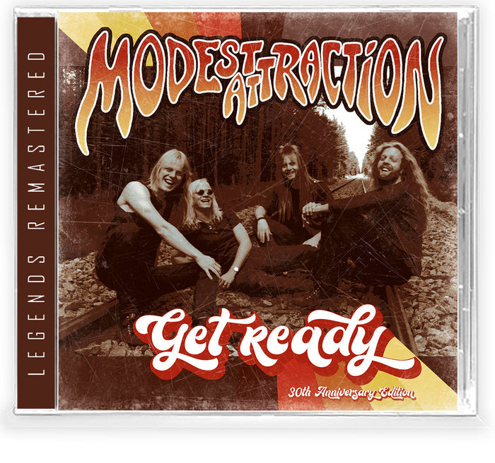 MODEST ATTRACTION - GET READY (*CD, 2021, Retroactive) **CRACKED CASE