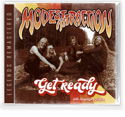 MODEST ATTRACTION - GET READY (*CD, 2021, Retroactive) **CRACKED CASE
