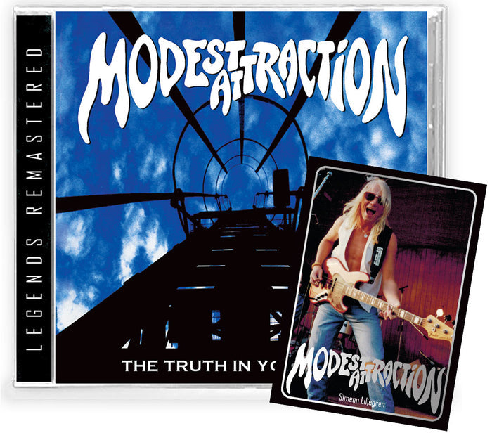 MODEST ATTRACTION - THE TRUTH IN YOUR FACE (*CD, 2021, Retroactive) *CRACKED CASE