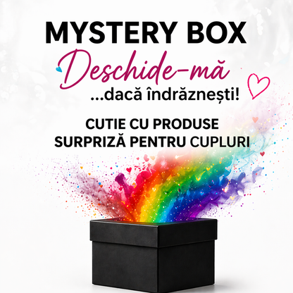 Mystery Box Intimax "Deschide-mă"... dacă îndrăznești!, cutie cu produse surpriză pentru cupluri
