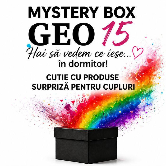 Mystery Box Intimax "GEO15"... hai să vedem ce iese!, cutie cu produse surpriză pentru cupluri