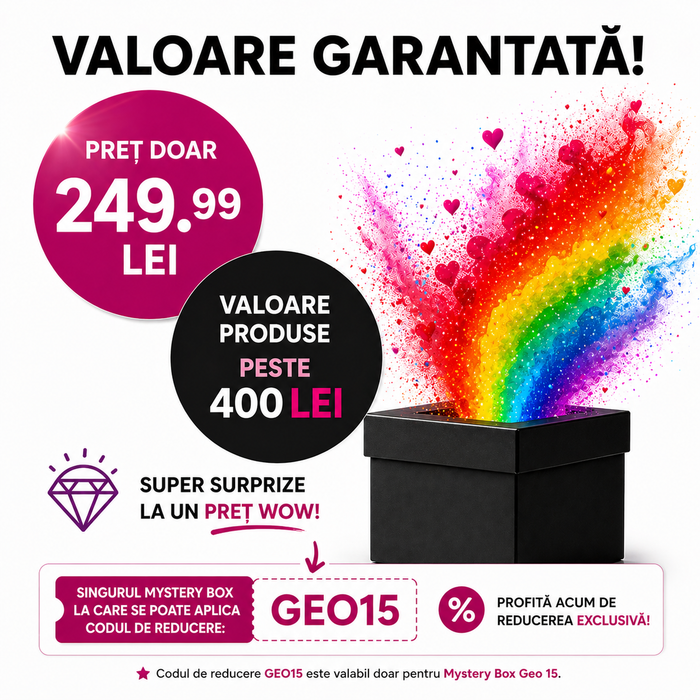 Mystery Box Intimax "GEO15"... hai să vedem ce iese!, cutie cu produse surpriză pentru cupluri