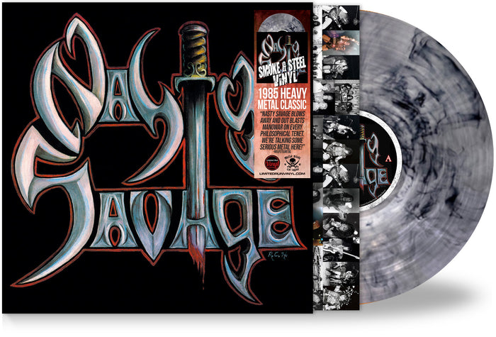 Nasty Savage - Nasty Savage (Smoke & Steel Vinyl, 2026, Brutal Planet) 1985 Metal Blade Thrash Remaster!