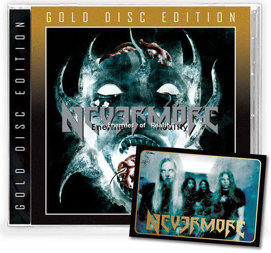 NEVERMORE - ENEMIES OF REALITY (*NEW-GOLD DISC CD, 2022, Brutal Planet)