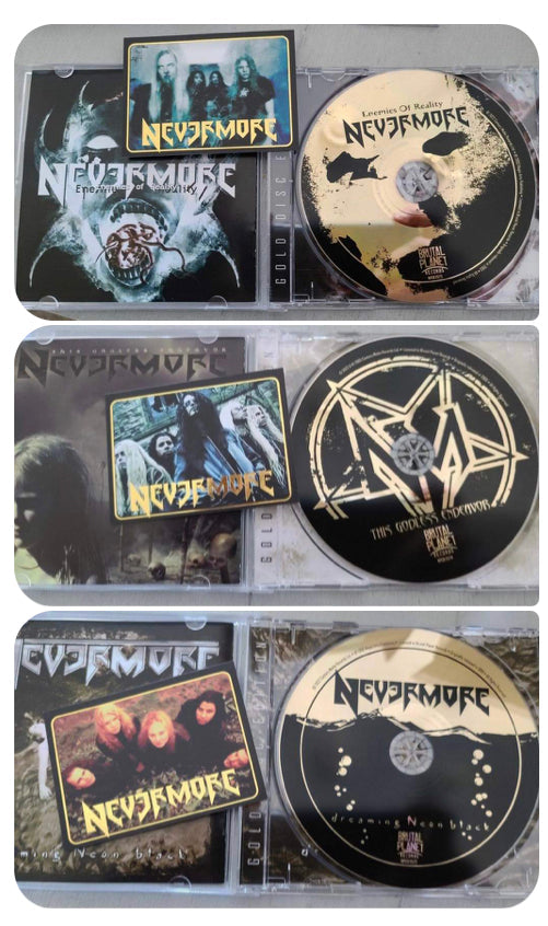 NEVERMORE - ENEMIES OF REALITY (*NEW-GOLD DISC CD, 2022, Brutal Planet)