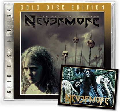 NEVERMORE - THIS GODLESS ENDEAVOR (*NEW-GOLD DISC CD, 2022, Brutal Planet)