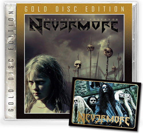 NEVERMORE - THIS GODLESS ENDEAVOR (*NEW-GOLD DISC CD, 2022, Brutal Planet)