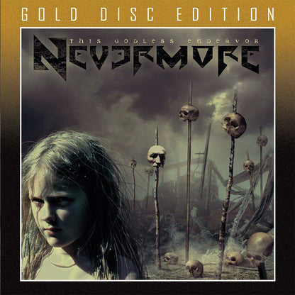 NEVERMORE - THIS GODLESS ENDEAVOR (*NEW-GOLD DISC CD, 2022, Brutal Planet)