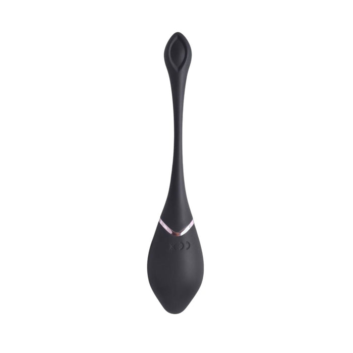 Ou vibrator TOYZ4LOVERS Power Pocket Sinner Egg, cu telecomandă în formă de inimă, vibrații multiple, negru cu roz
