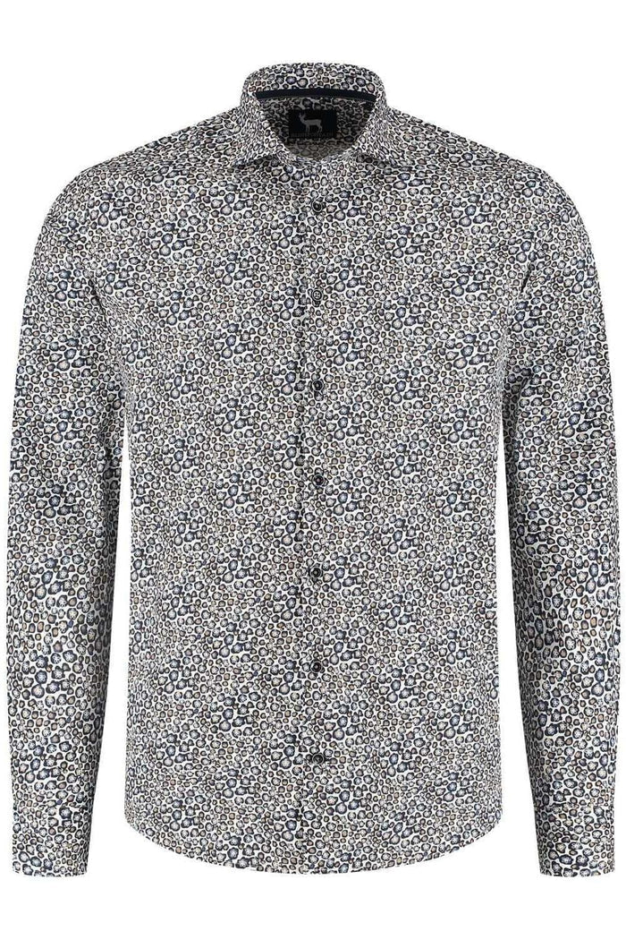 Overhemd Blumfontain bloemprint